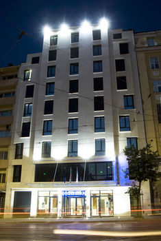 Hotel Front - Evening or Night